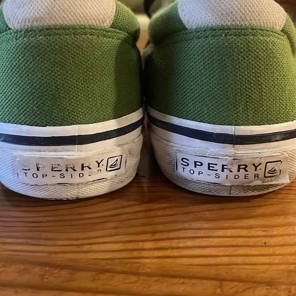 Sperry top slider green men’s size 10 1/2 - Picture 4 of 11